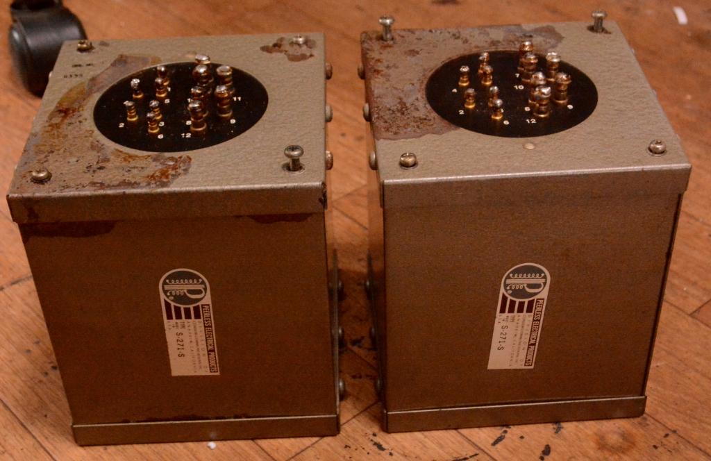 Used pair Peerless S-271-S output transformer for 300B, PX-25, PX4 ...
