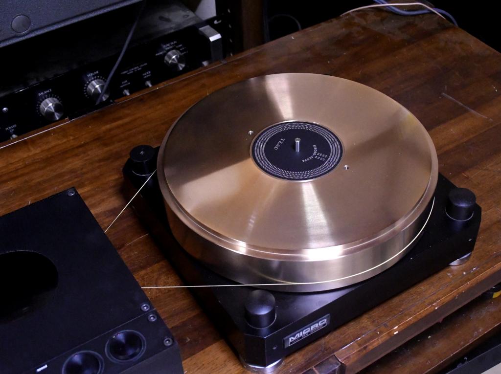 Micro seiki RX-5000, RY-5500 turntable with gun metal flatter use for 4 tonearms