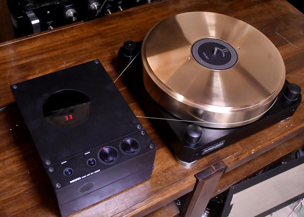 Micro seiki RX-5000, RY-5500 turntable with gun metal flatter use for 4 tonearms