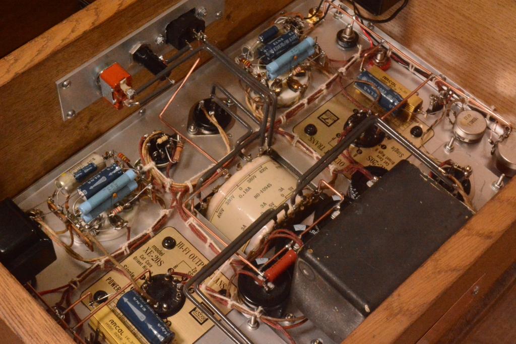 300B stereo tube amplifier class A1, 10W output