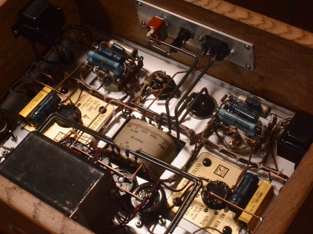 300B stereo tube amplifier class A1, 10W output