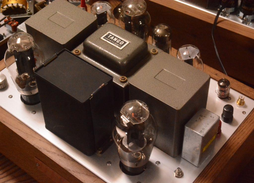 300B stereo tube amplifier class A1, 10W output