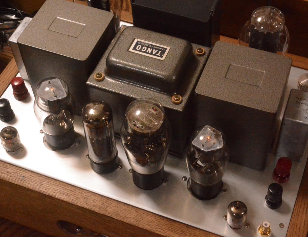 300B stereo tube amplifier class A1, 10W output