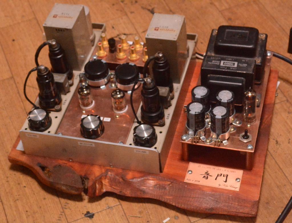 50s  year Langevin 116B preamplifier matching pair with phono block * Perfect working