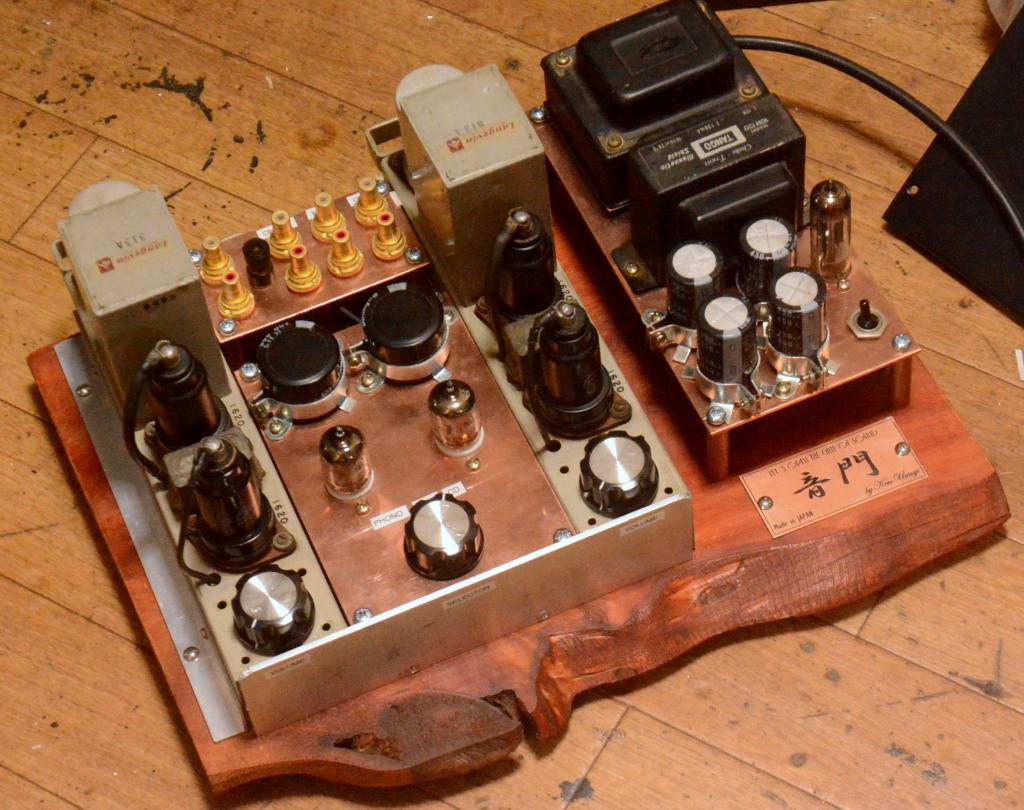 50s  year Langevin 116B preamplifier matching pair with phono block * Perfect working