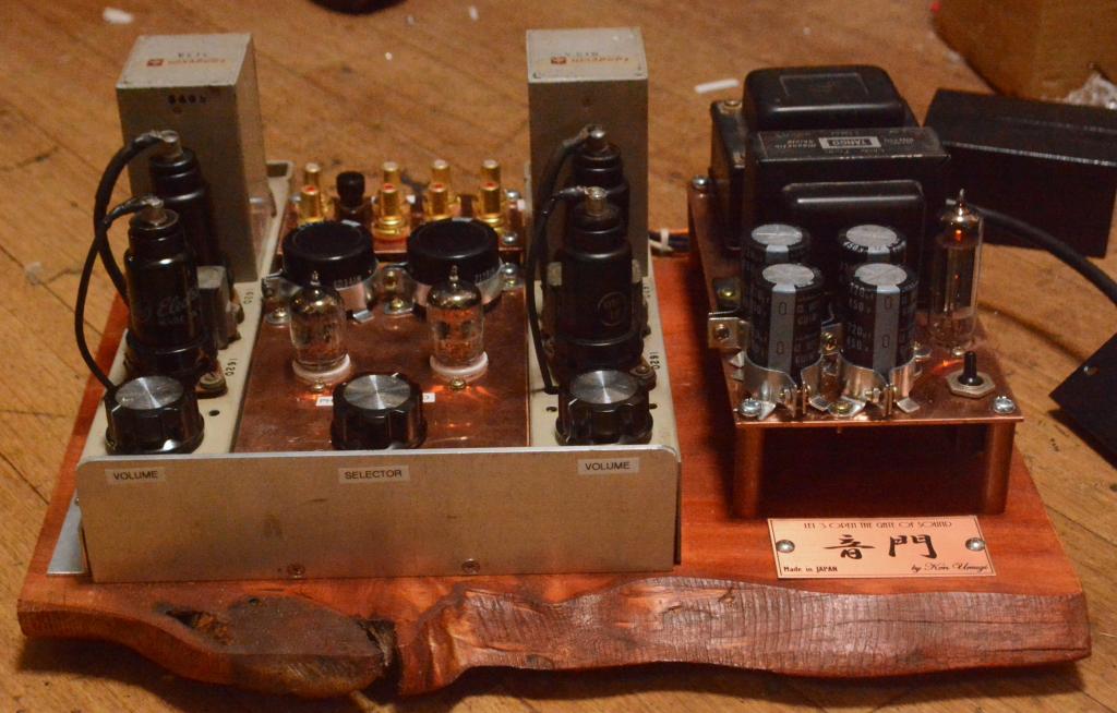 50s  year Langevin 116B preamplifier matching pair with phono block * Perfect working