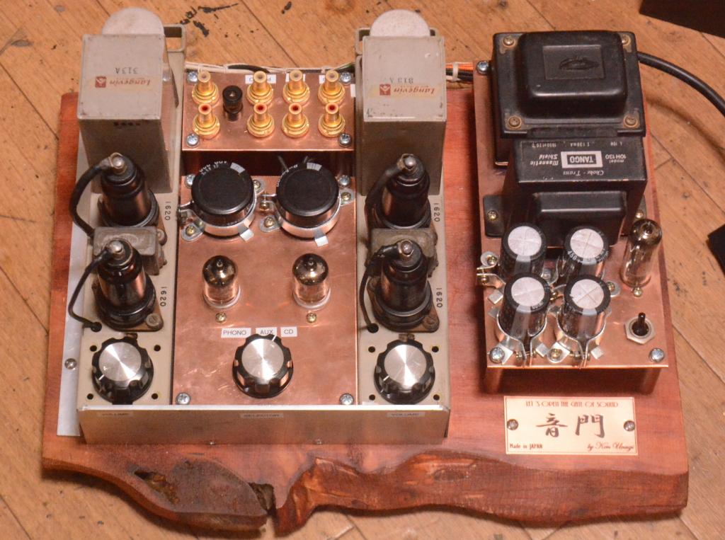 50s  year Langevin 116B preamplifier matching pair with phono block * Perfect working
