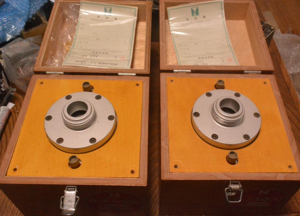 Pair YL Accoustic D-75000 for mid-low range * checked by ALE Acoustic 70-1000Hz * matching pair