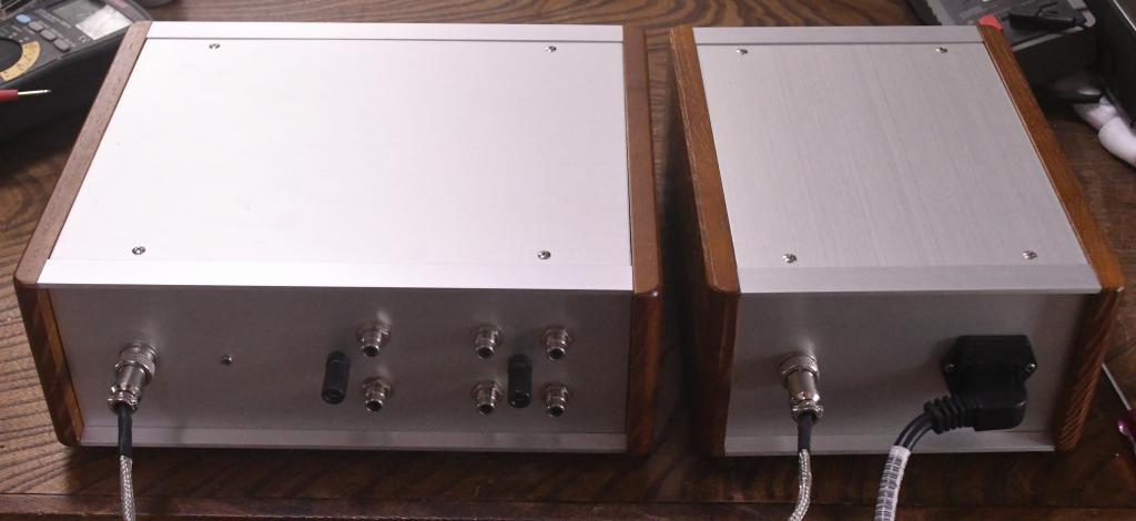 MM, MC phono preamp with seperated power supply