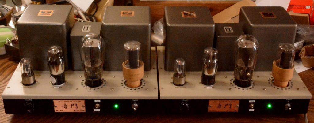 PX-4, PX-25 mono block x 2 tube amplifier with X-3.5S transformer