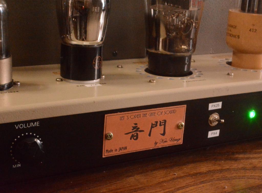 PX-4, PX-25 mono block x 2 tube amplifier with X-3.5S transformer