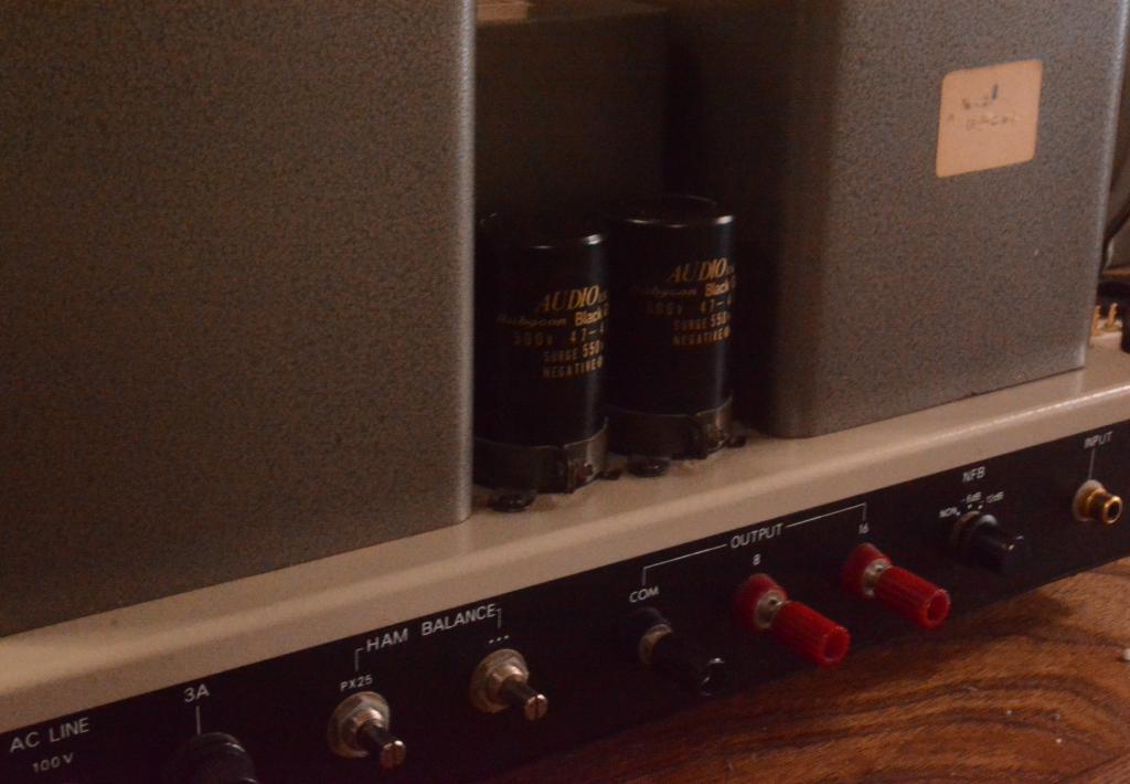 PX-4, PX-25 mono block x 2 tube amplifier with X-3.5S transformer