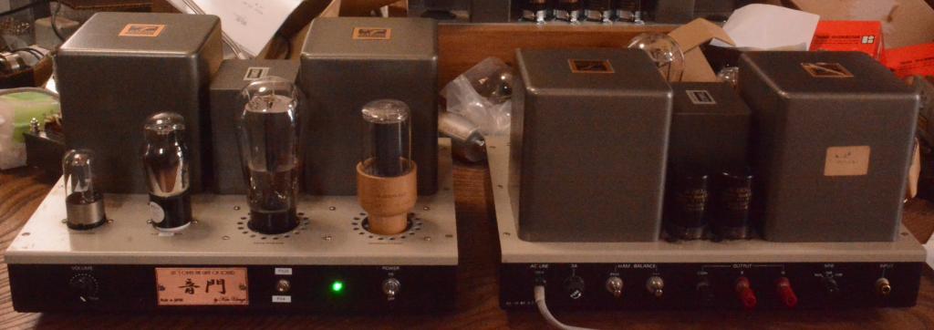 PX-4, PX-25 mono block x 2 tube amplifier with X-3.5S transformer