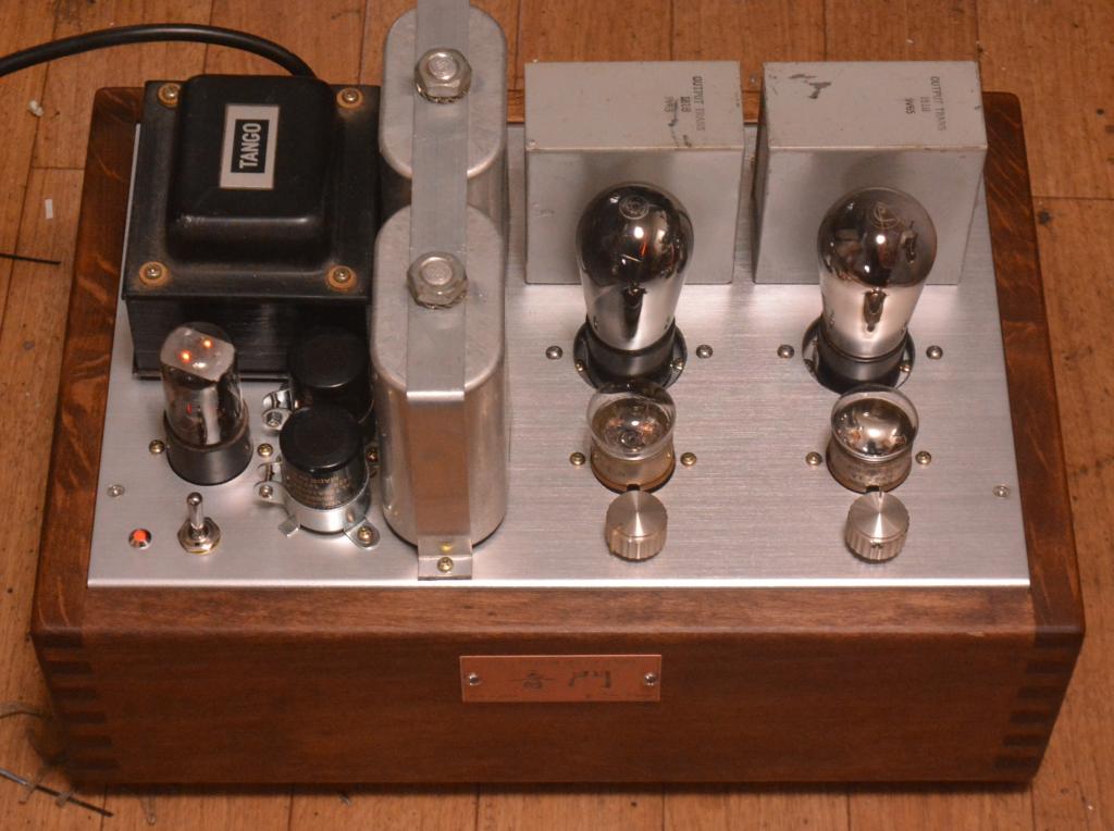 [Special version] 71A SE tube amplifier with Western Electric 181B OPT and 40s year Western wiring