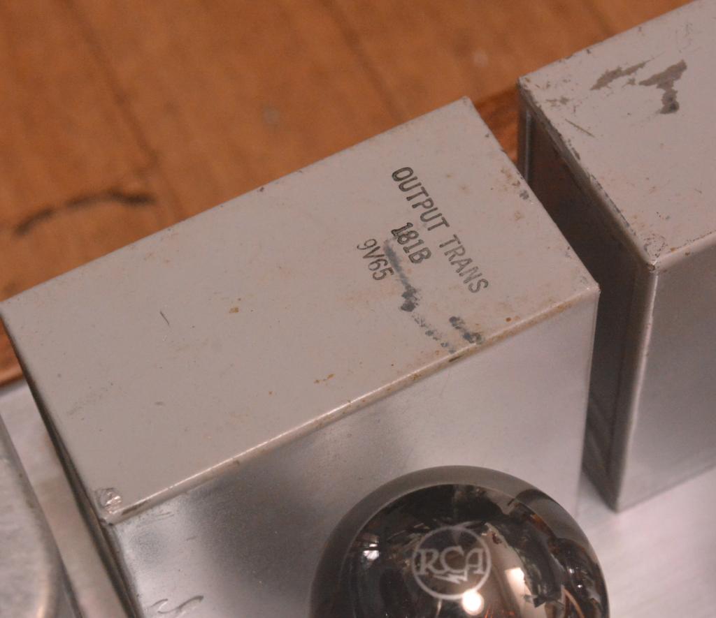 [Special version] 71A SE tube amplifier with Western Electric 181B OPT and 40s year Western wiring