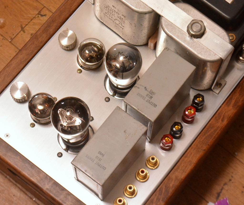 [Special version] 71A SE tube amplifier with Western Electric 181B OPT and 40s year Western wiring
