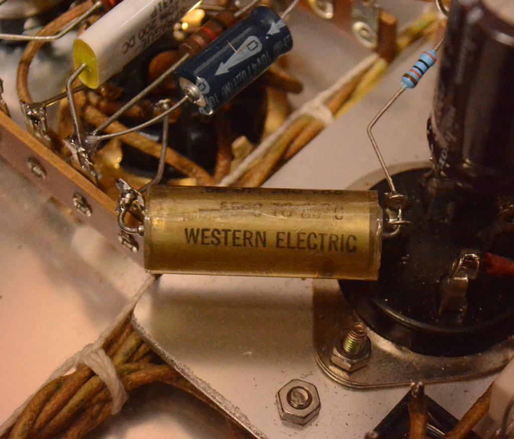 [Special version] 71A SE tube amplifier with Western Electric 181B OPT and 40s year Western wiring
