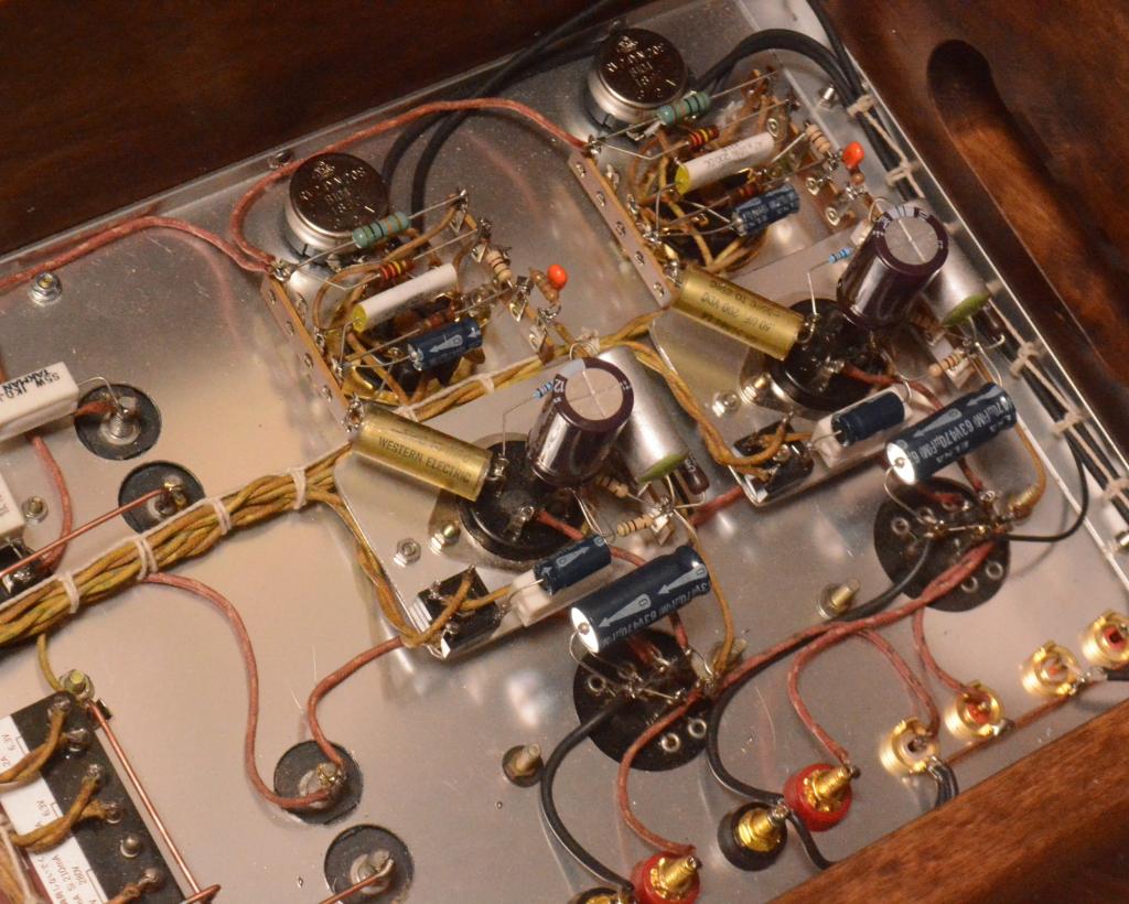 [Special version] 71A SE tube amplifier with Western Electric 181B OPT and 40s year Western wiring