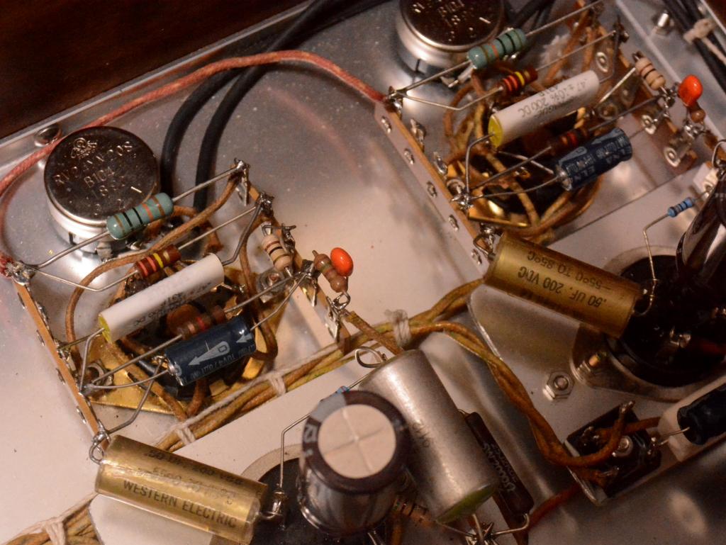 [Special version] 71A SE tube amplifier with Western Electric 181B OPT and 40s year Western wiring