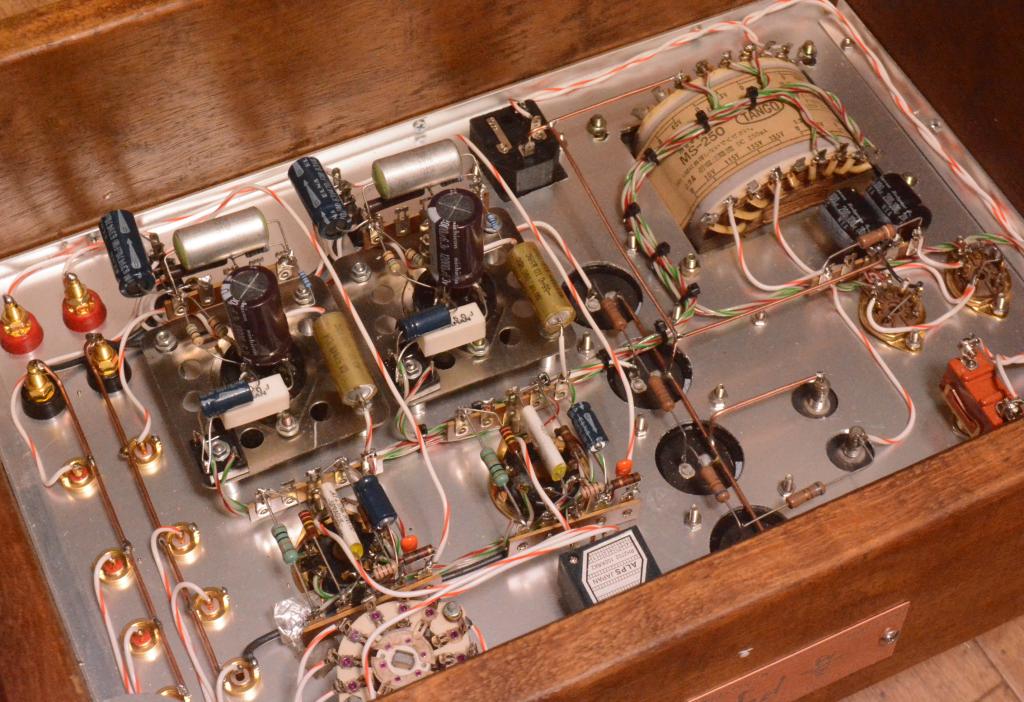 717A 71A SE tube amplifier special order made for high sensitive speaker system