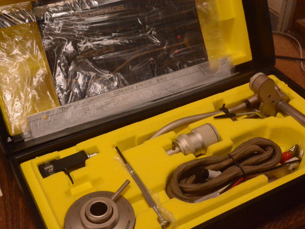 Technics EPA-100 tonearm boron titanium with original box
