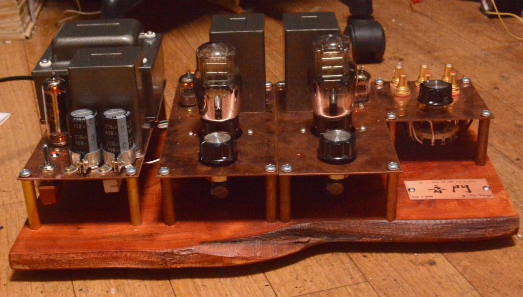 396A-71A tube preamplifier special order made with NP-126 OPT