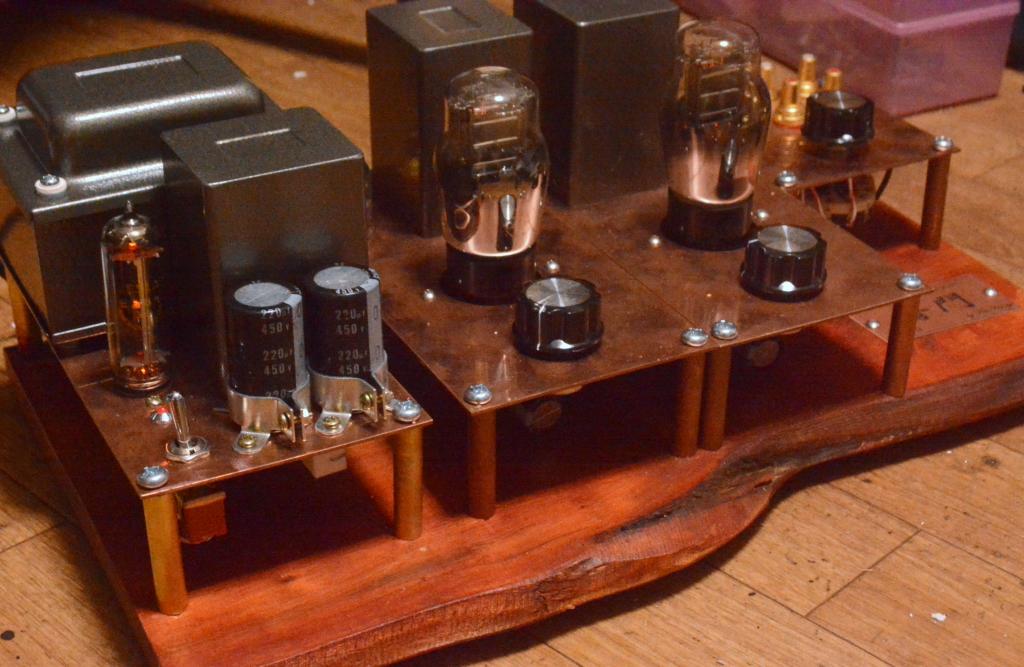 396A-71A tube preamplifier special order made with NP-126 OPT