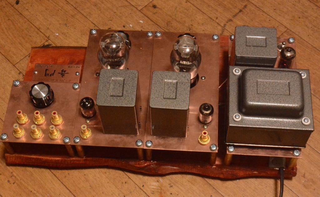 396A-71A tube preamplifier special order made with NP-126 OPT