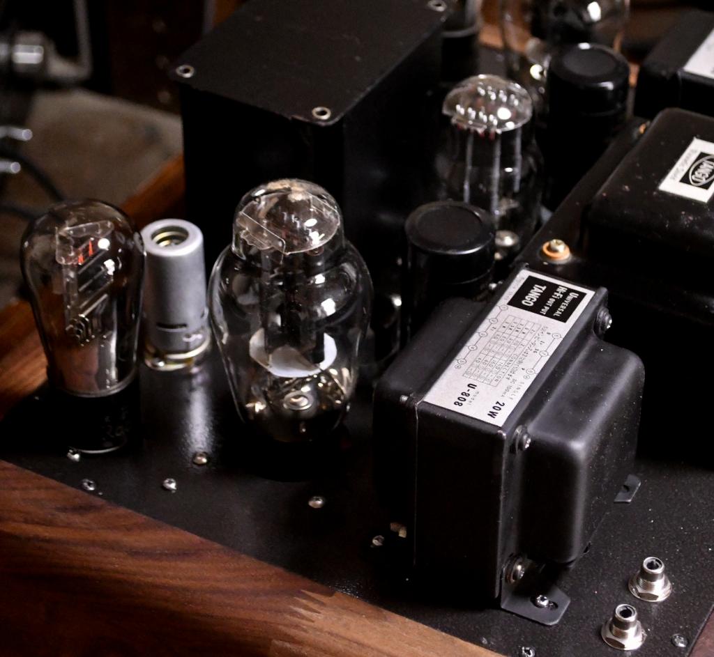 71A drive 300B SE tube amplifier, made for Western Electric 300B