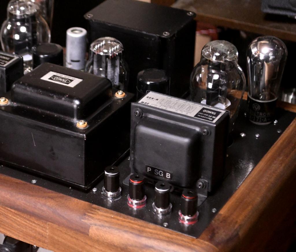 71A drive 300B SE tube amplifier, made for Western Electric 300B