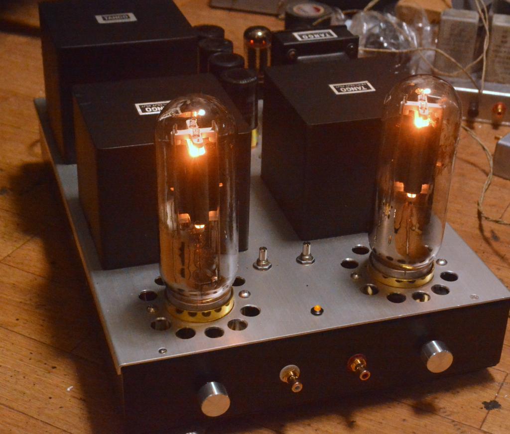 Audio Note Kondo Ongaku type 211 SE tube amplifier with ALL Hirata TANGO transformers