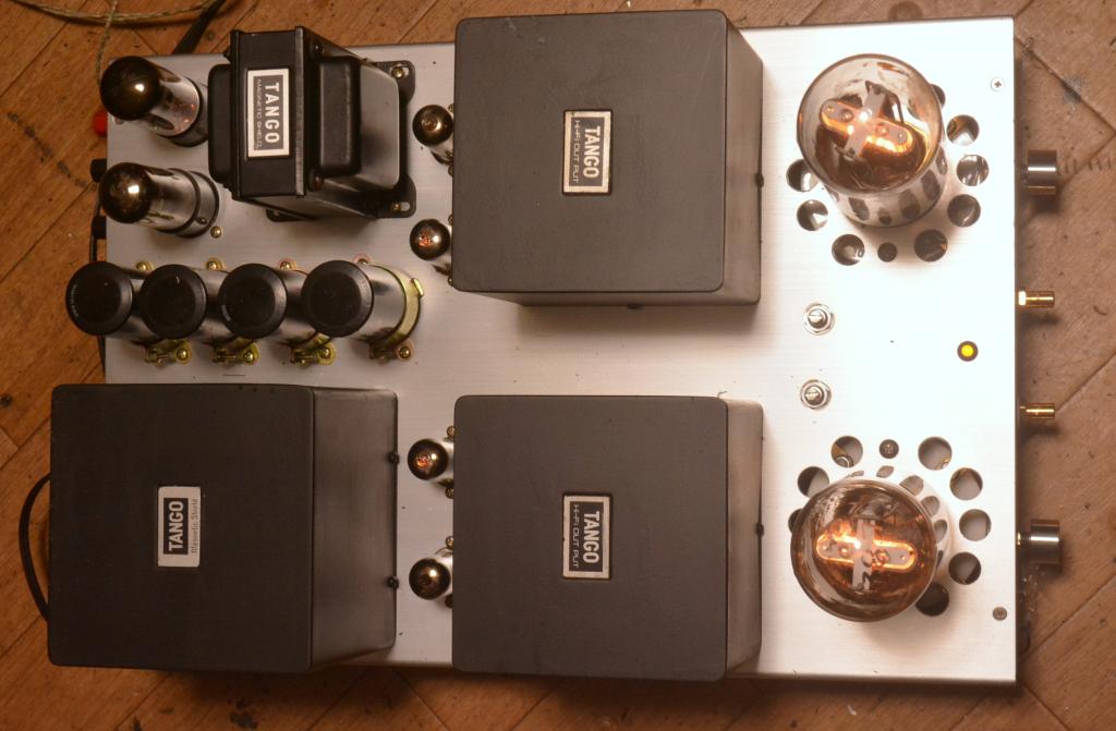 Audio Note Kondo Ongaku type 211 SE tube amplifier with ALL Hirata TANGO transformers