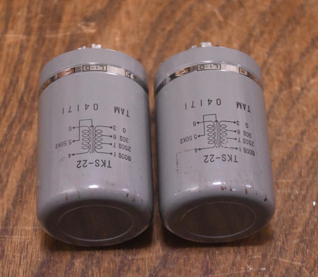 Tamura TKS-22 input, line transformer for CD, step up trans for MC cartridge
