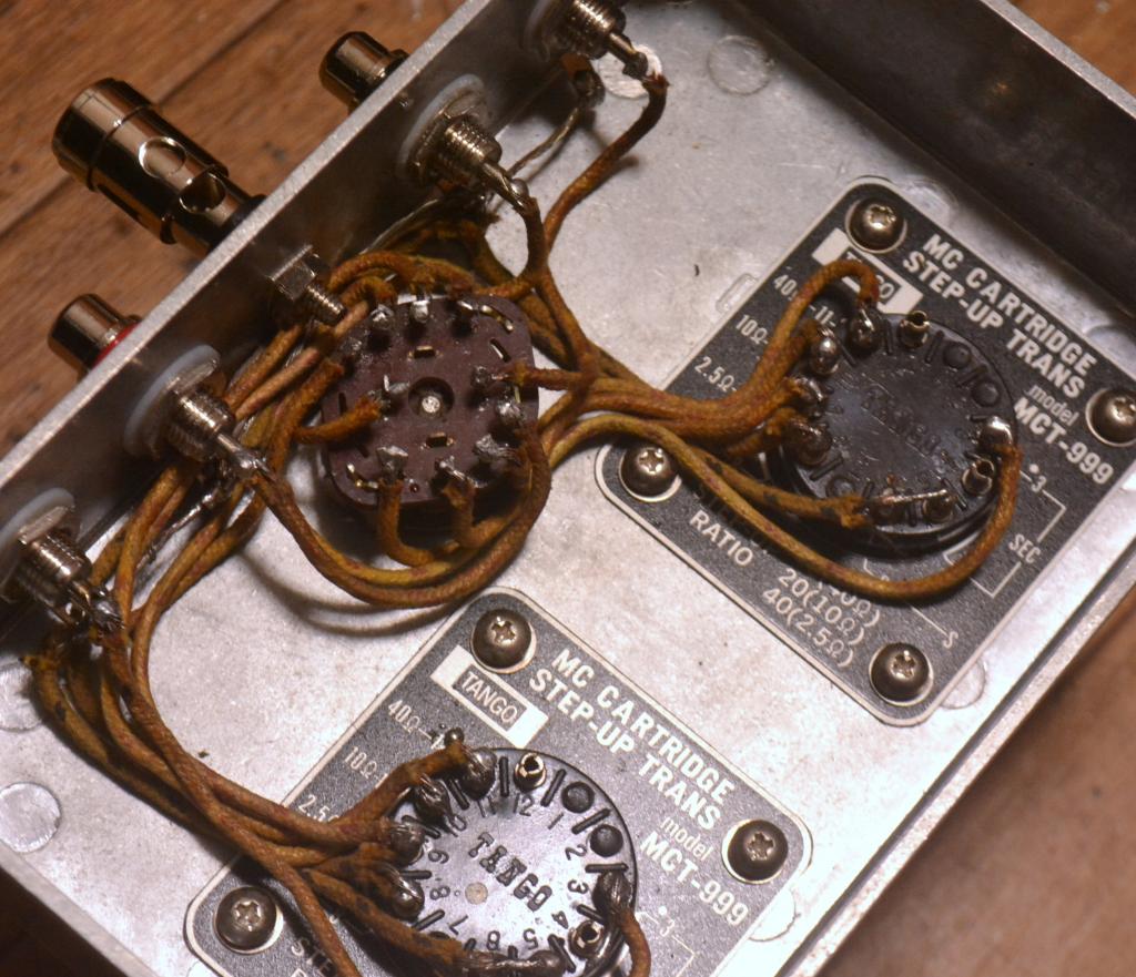 Hirata TANGO MCT-999 stepup transformer all MM, MC cartridge * Western 40s year wiring