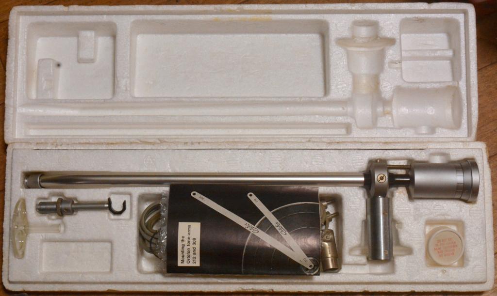 70s year RMA-309 tonearm for SPU-A with original box, cable, SPU-A shell  * Extra RARE