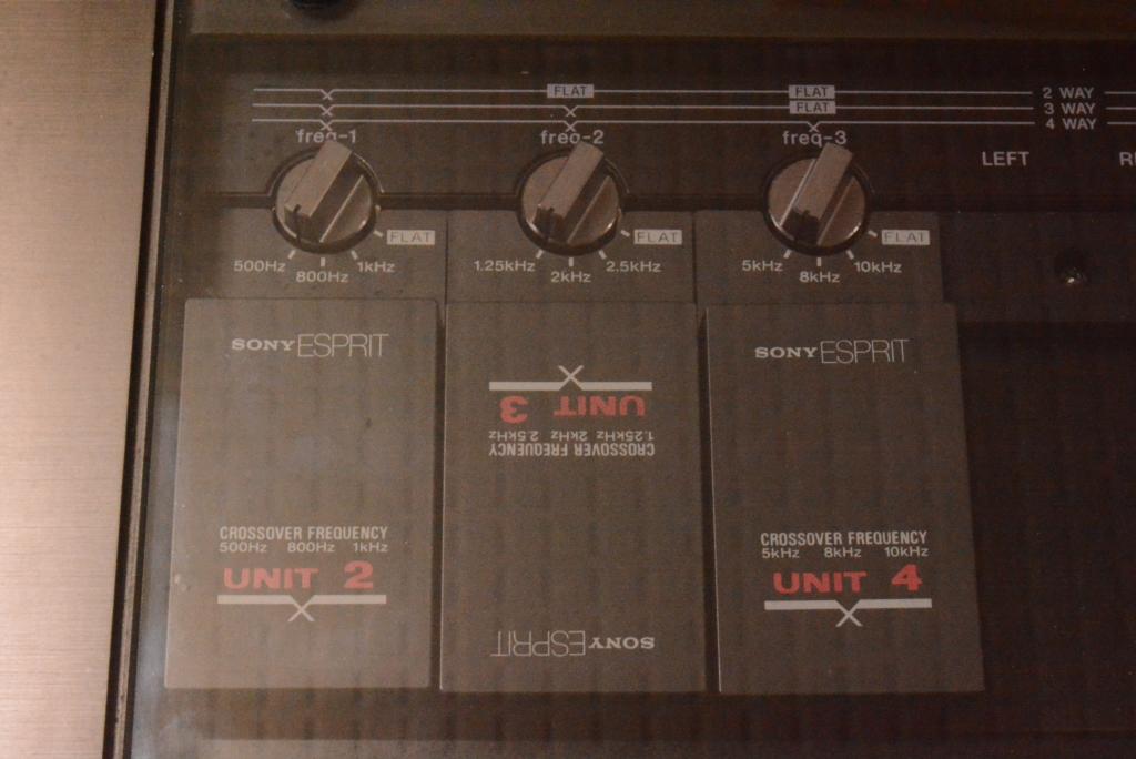 VG++ condition SONY TA-D900 channel divider network for 2,3,4 ways