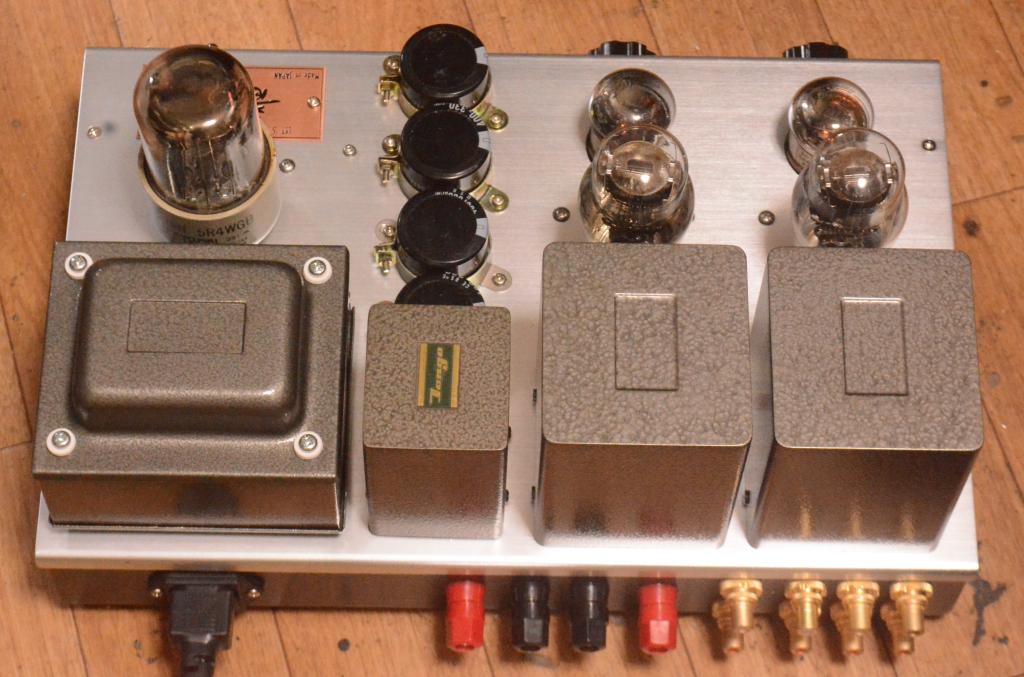 45 SE tube amplifier/preamp/buffer amp driving tube 717A