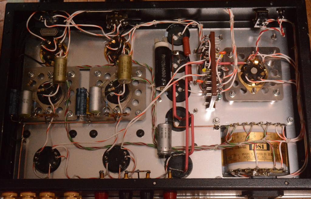 45 SE tube amplifier/preamp/buffer amp driving tube 717A