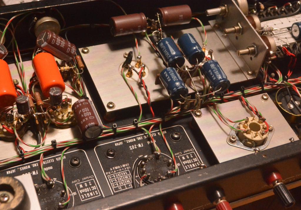 Sound Exprorer SL-770 Audio Note Neiro type stereo tube amplifier with all Hirata TANGO