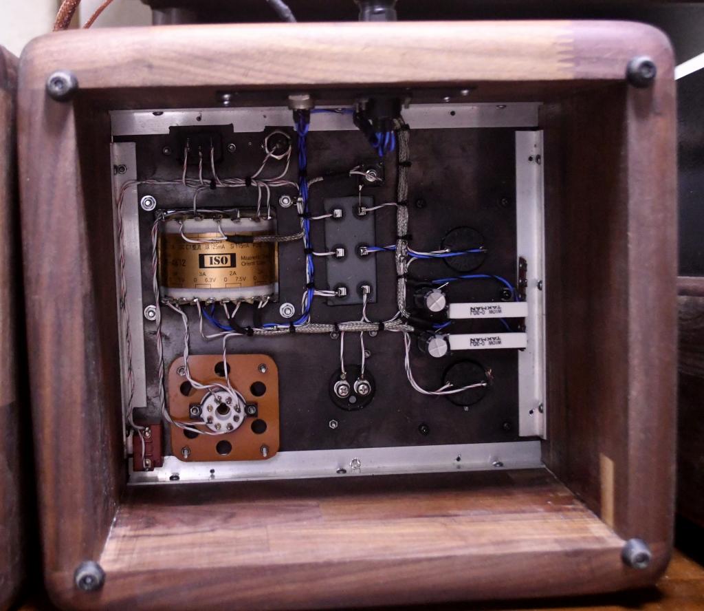 801/VT-62 tube SE preamp, buffer amplifier