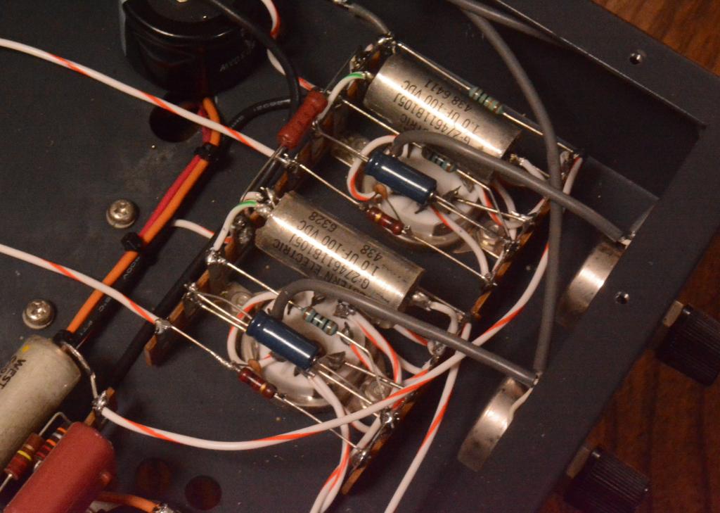 46/47 SE tube amplifier all TAMURA transformer driving tube 717A