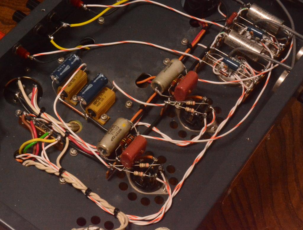 46/47 SE tube amplifier all TAMURA transformer driving tube 717A