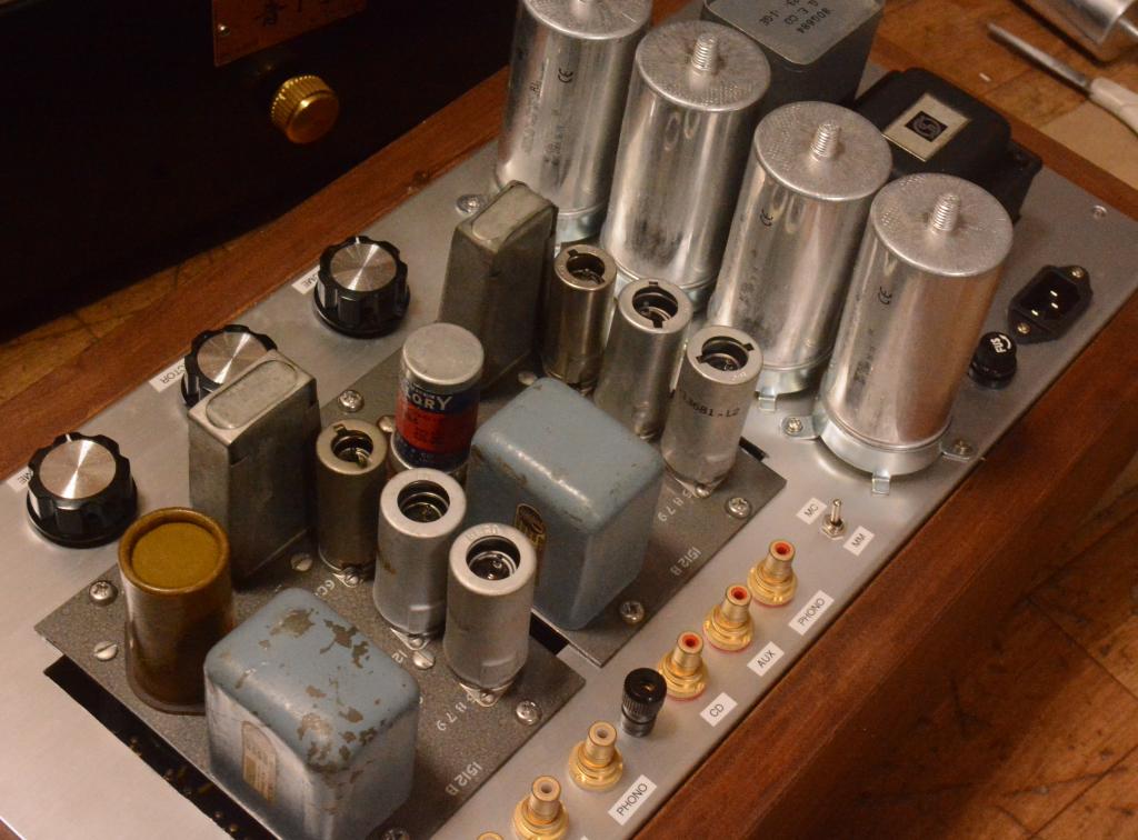 50s year Peerless (Altec) 1512B preamplifier with phono stage MC/MM cartridge