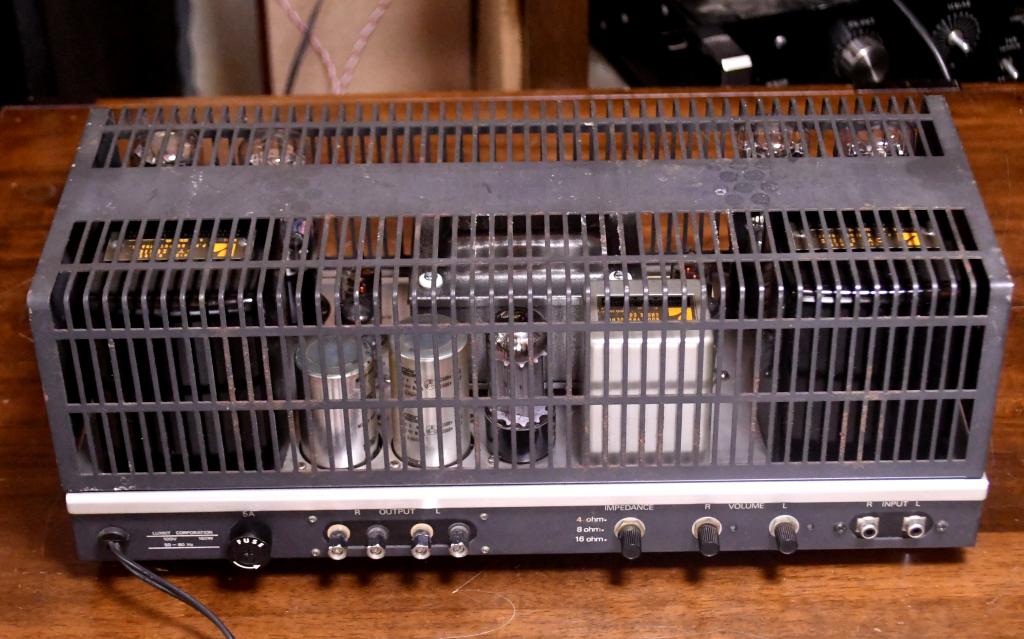 45PP stereo tube amp with LUXMAN output transformer * 117V input