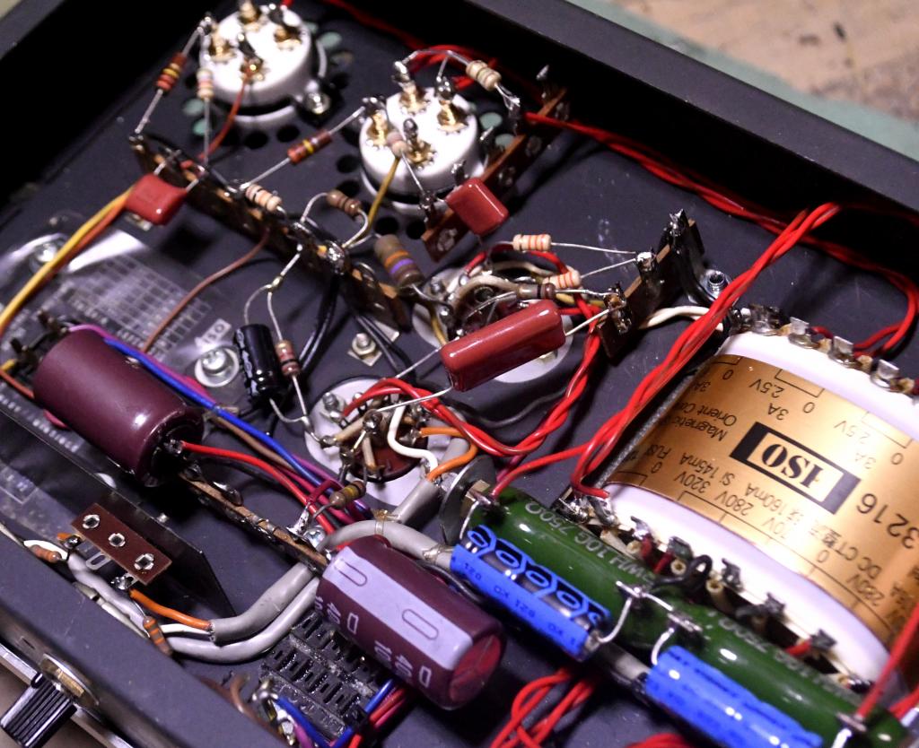 45PP stereo tube amp with LUXMAN output transformer * 117V input