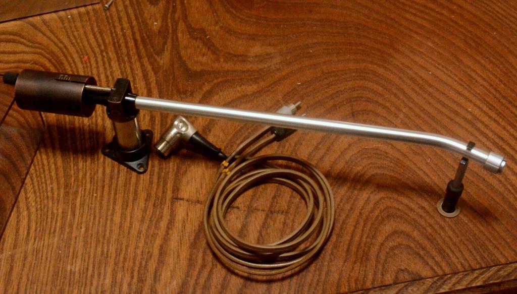 Ex RARE * 70s year Ortofon RF-297 long tonearm for EMT type cartridge