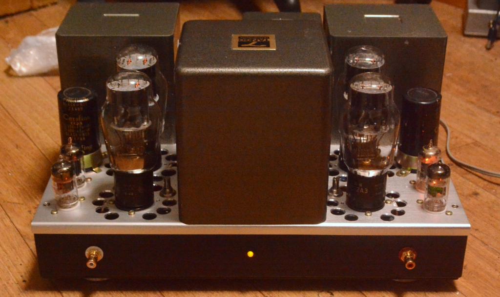 Audio Note Kondo NEIRO type 2A3 PSE tube amplifier with ALL Hirata TANGO special order made X series