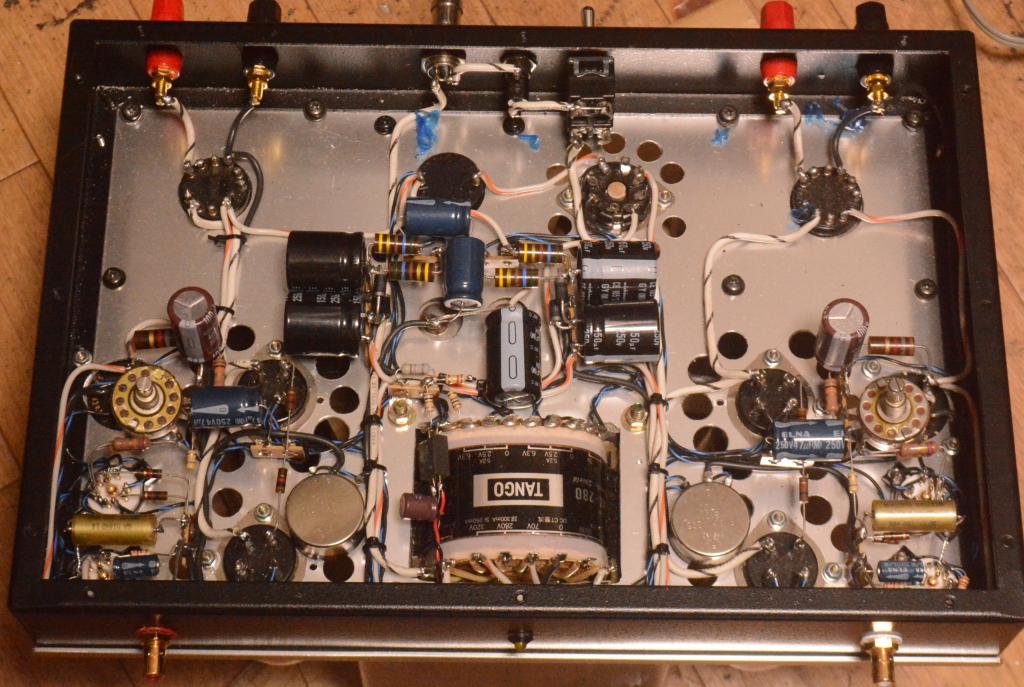 Audio Note Kondo NEIRO type 2A3 PSE tube amplifier with ALL Hirata TANGO special order made X series