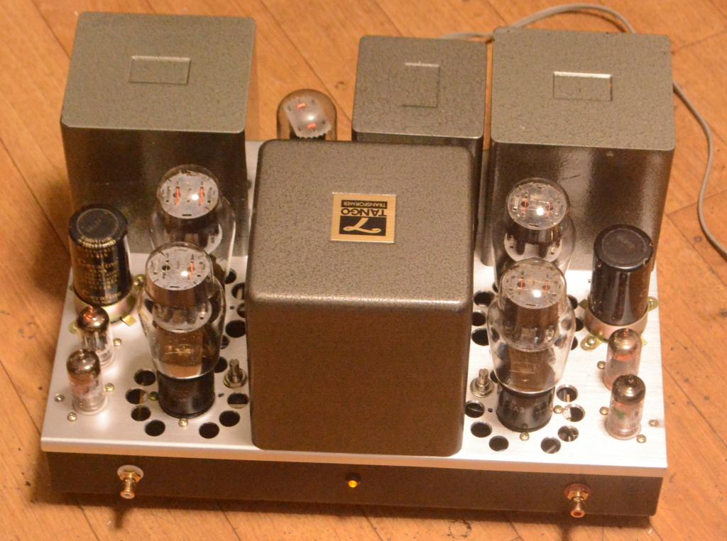 Audio Note Kondo NEIRO type 2A3 PSE tube amplifier with ALL Hirata TANGO special order made X series