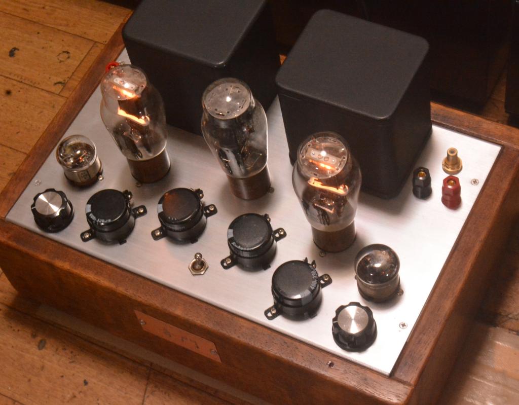 10Y/VT-25/VT-62/801 stereo tube amplifier Western Electric, Jorgen schou transformer * 117 V spec